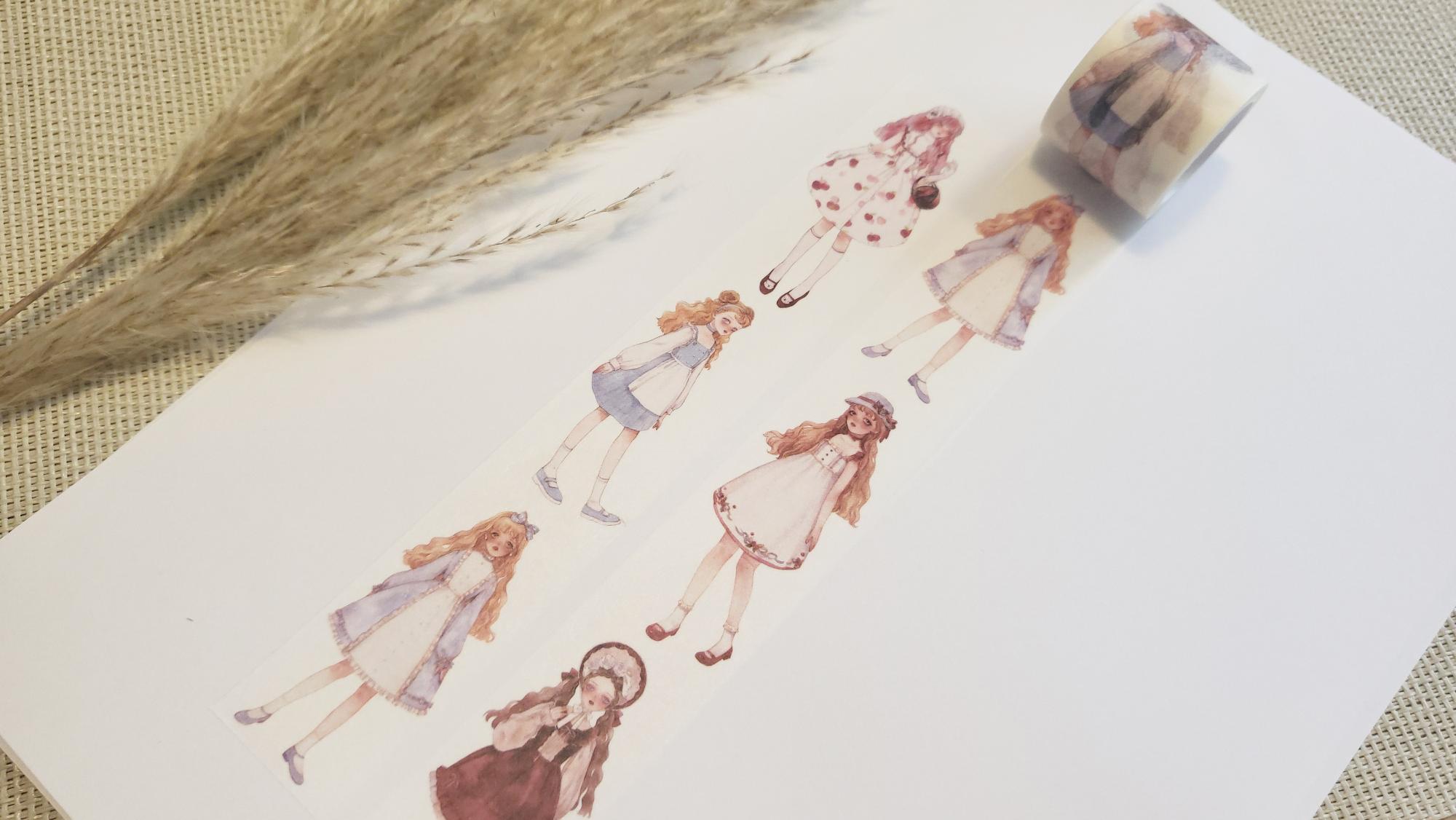 Design Washi Tape Mädchen